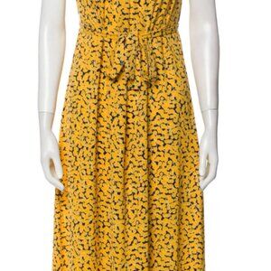 Michael Kors Floral Print Long Dress